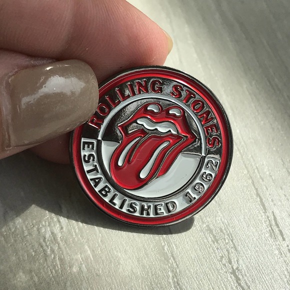 Rock Band Collectible Enamel Pin Set THE WHO and THE STONES - NEW! 807 - Picture 11 of 12